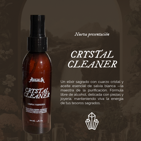 CRYSTAL CLEANER - LIMPIADOR DE CRISTALES