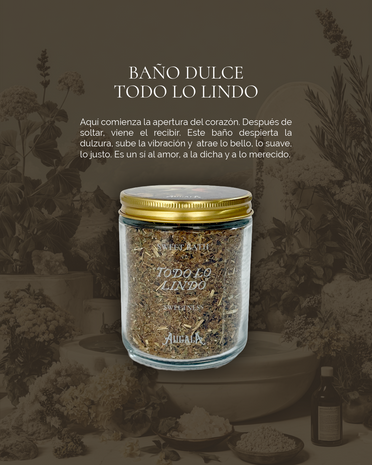 BAÑO DULCE TODO LO LINDO