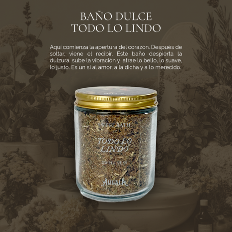 BAÑO DULCE TODO LO LINDO