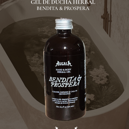 GEL DE DUCHA HERBAL BENDITA & PROSPERA PARA BAÑO