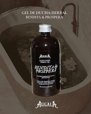 GEL DE DUCHA HERBAL BENDITA & PROSPERA PARA BAÑO