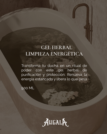 GEL DE DUCHA HERBAL DE LIMPIEZA ENERGÉTICA PARA BAÑO