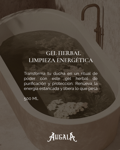 GEL DE DUCHA HERBAL DE LIMPIEZA ENERGÉTICA PARA BAÑO