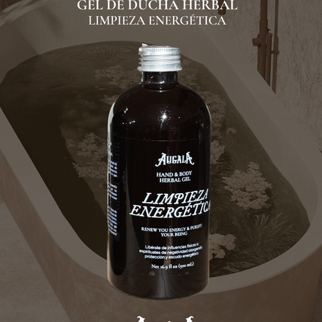 GEL DE DUCHA HERBAL DE LIMPIEZA ENERGÉTICA PARA BAÑO