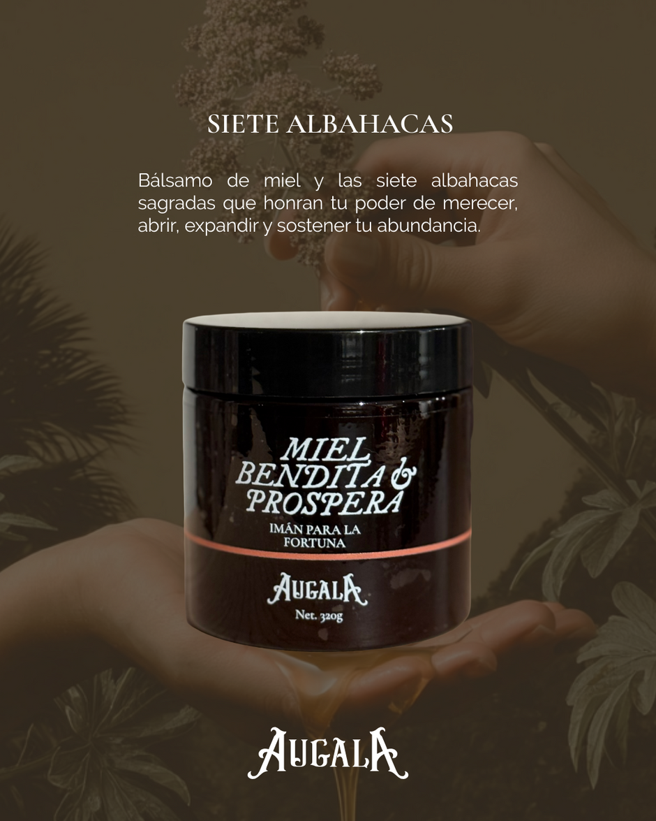 MIEL SAGRADA BENDITA & PROSPERA