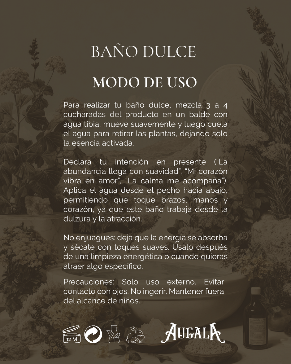 BAÑO DULCE TODO LO LINDO