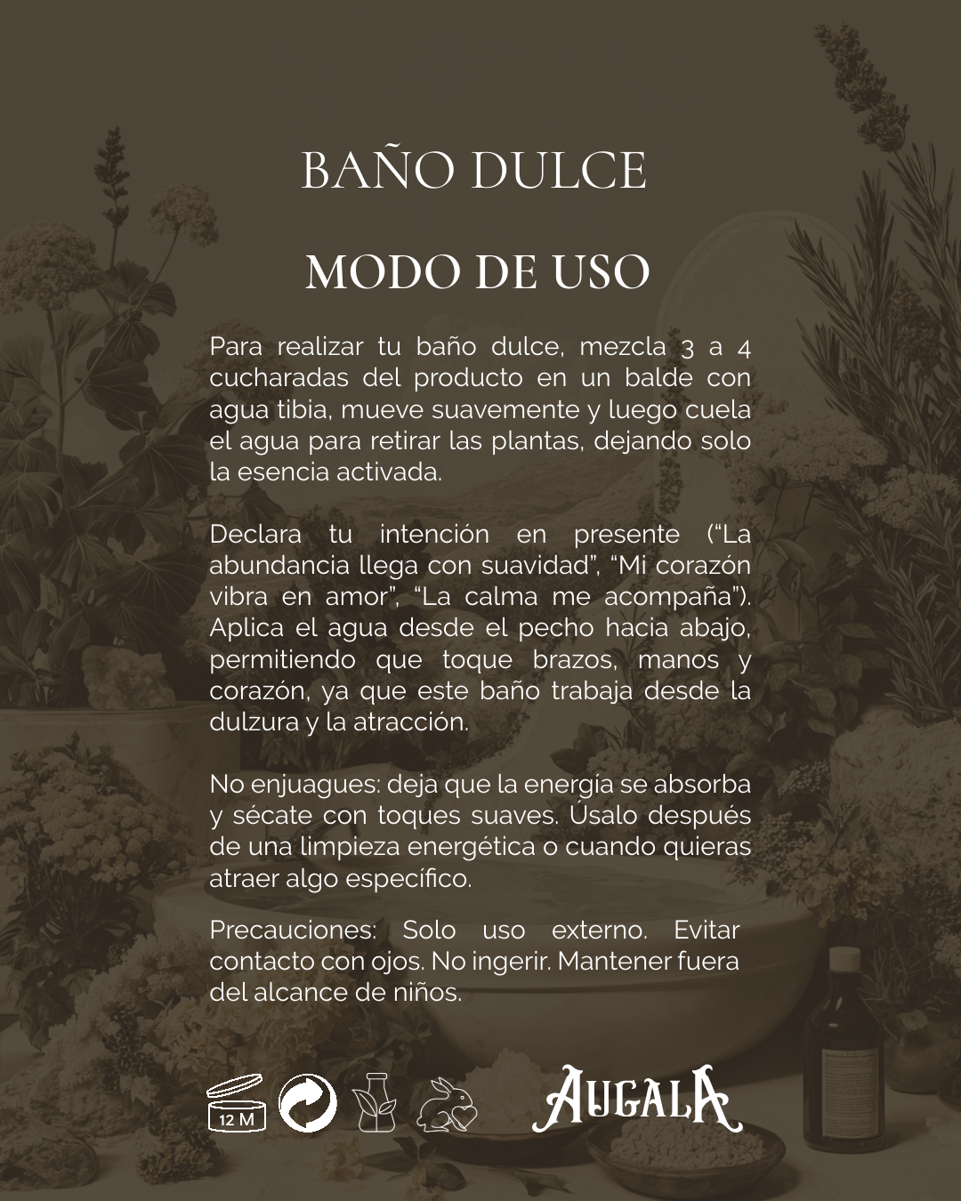 BAÑO DULCE TODO LO LINDO