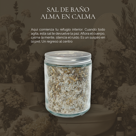 SAL RELAJANTE ALMA EN CALMA