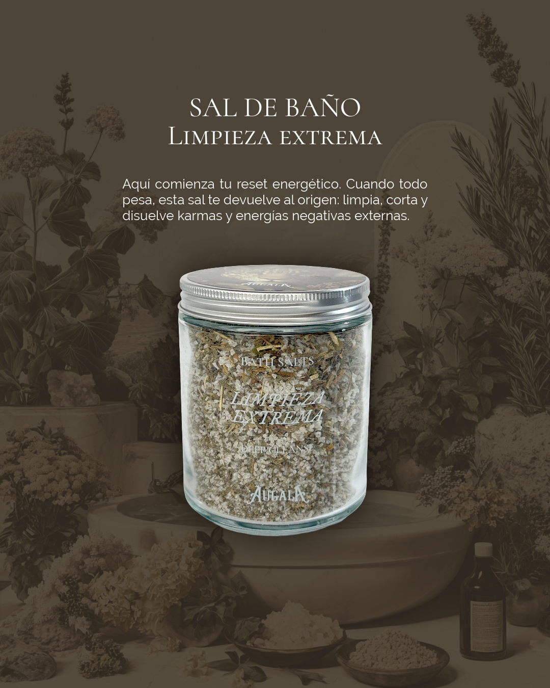 SAL DE BAÑO LIMPIEZA EXTREMA