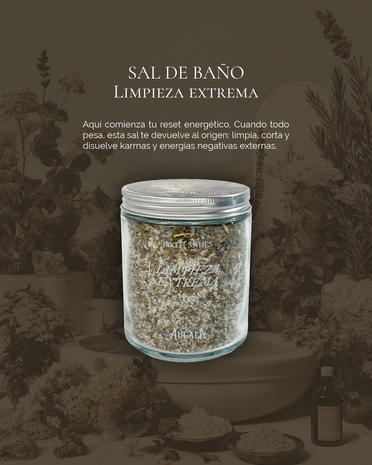 SAL DE BAÑO LIMPIEZA EXTREMA