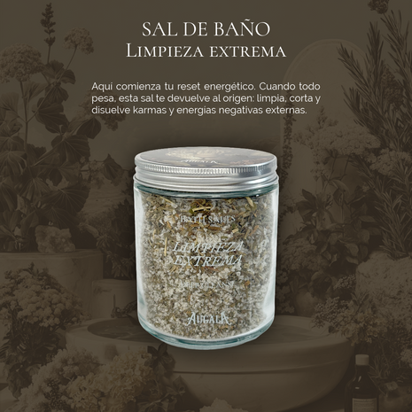 SAL DE BAÑO LIMPIEZA EXTREMA