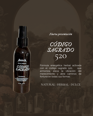 CÓDIGO SAGRADO 520 SPRAY HERBAL
