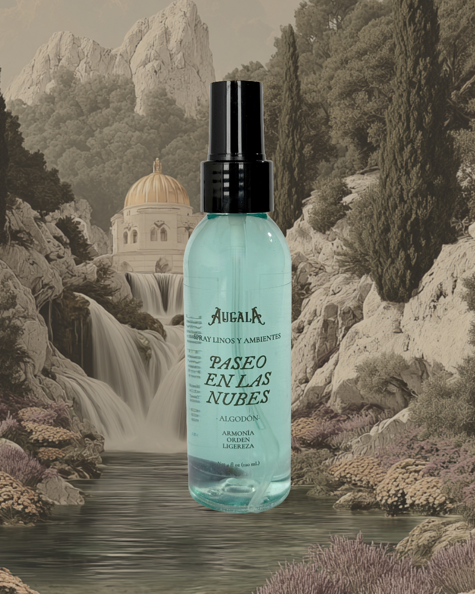 SPRAY LINOS PASEO EN LAS NUBES AROMA ALGODÓN CON AMATISTA