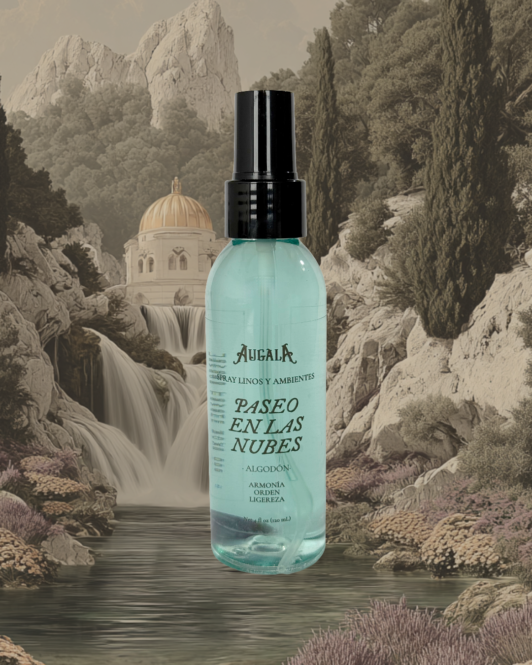 SPRAY LINOS PASEO EN LAS NUBES AROMA ALGODÓN CON AMATISTA